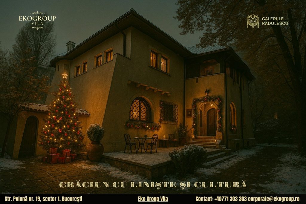 Poveste de Craciun în eleganța anilor ’30: Casa Tătărăscu revine sub sigla Eko Group Vila